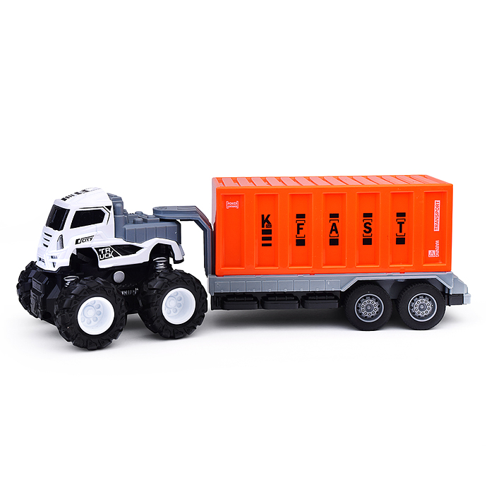 Машина KLX600-189 "Мега контейнер" (свет,звук) в коробке