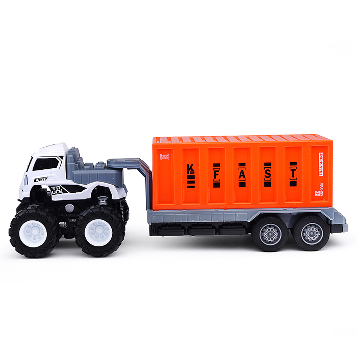 Машина KLX600-189 "Мега контейнер" (свет,звук) в коробке