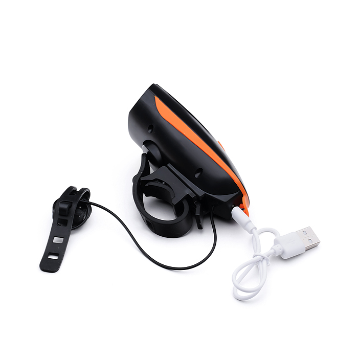 Фото к товару Фонарь аккумуляторный 00-6091 велосипедный, 1200 мАч Фонарь аккумуляторный 00-6091 велосипедный, 1200 мАч