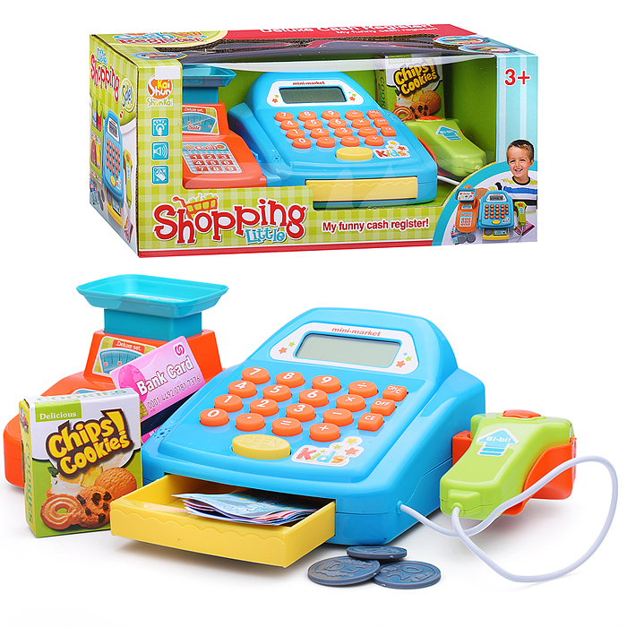 Касса SK72A "Мой магазин" с весами, в коробке