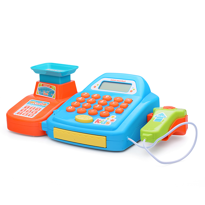 Фото к товару Касса SK72A "Мой магазин" с весами, в коробке Касса SK72A "Мой магазин" с весами, в коробке