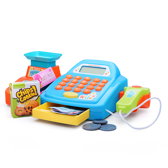 Фото к товару Касса SK72A "Мой магазин" с весами, в коробке Касса SK72A "Мой магазин" с весами, в коробке