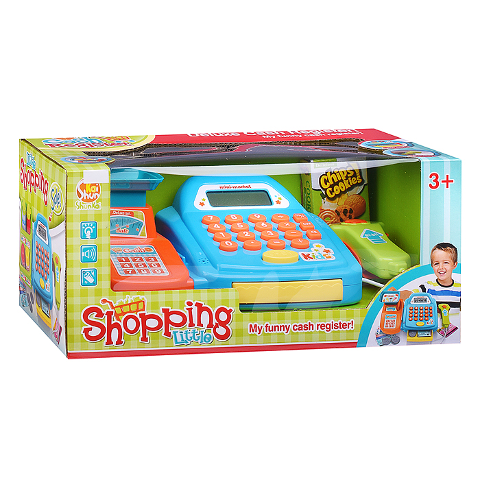 Фото к товару Касса SK72A "Мой магазин" с весами, в коробке Касса SK72A "Мой магазин" с весами, в коробке