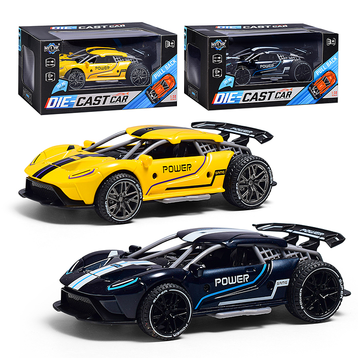 Машина KLX600-318 "Гоночная 4" (свет,звук) в коробке