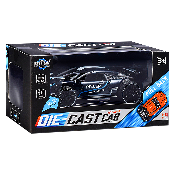 Машина KLX600-318 "Гоночная 4" (свет,звук) в коробке