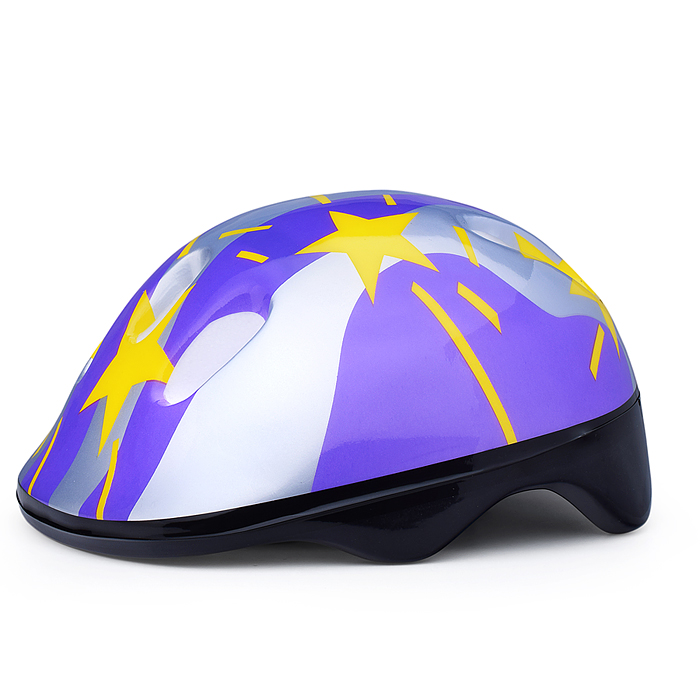 Фото к товару Ролики детские, размер M, фиолетовый (со шлемом и защитным снаряжением) Ролики детские, размер M, фиолетовый (со шлемом и защитным снаряжением)