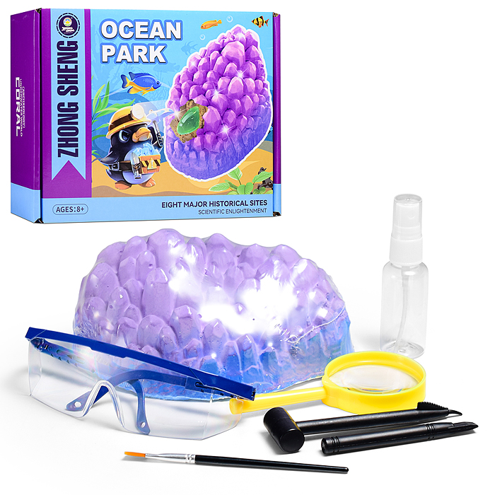 Раскопки ZS-895 "Минеральный детектив" в коробке