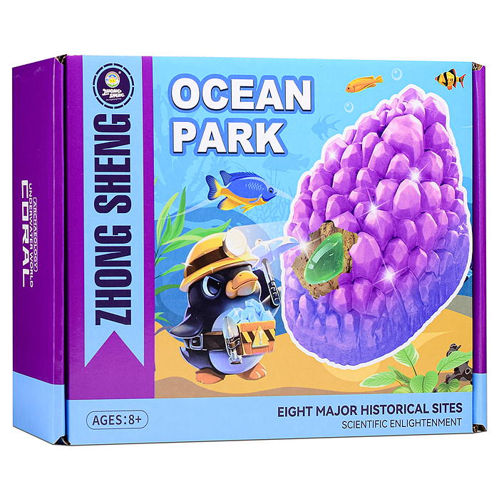 Раскопки ZS-895 "Минеральный детектив" в коробке