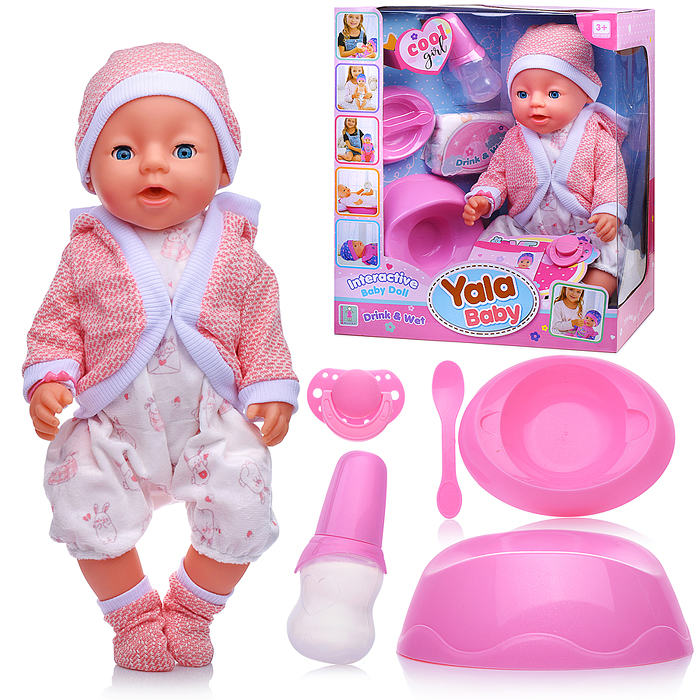 Пупс с аксессуарами BL241E "Лизочка" в коробке