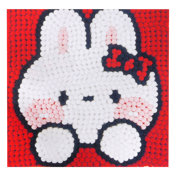 Набор творческая мастерская MKX-11 "Зайка с бантиком" 30*30 см.