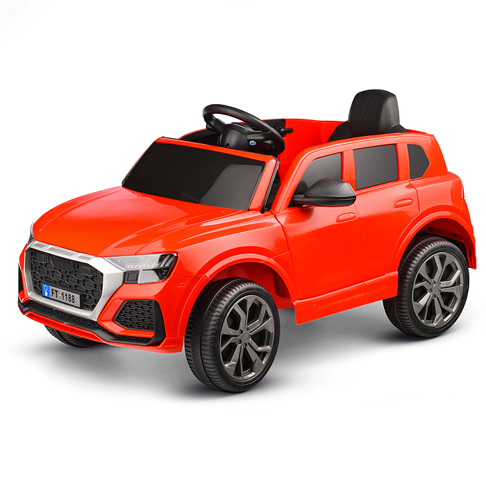 Электромобиль U023435Y "Супер вояж" на аккумуляторе, с р/у управлением, в коробке (красный)