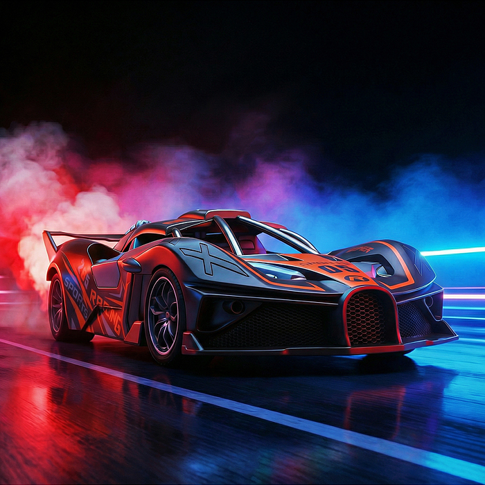 Машина YL820-66 "Формула Фьюжн" р/у, 27 MHz, в коробке 