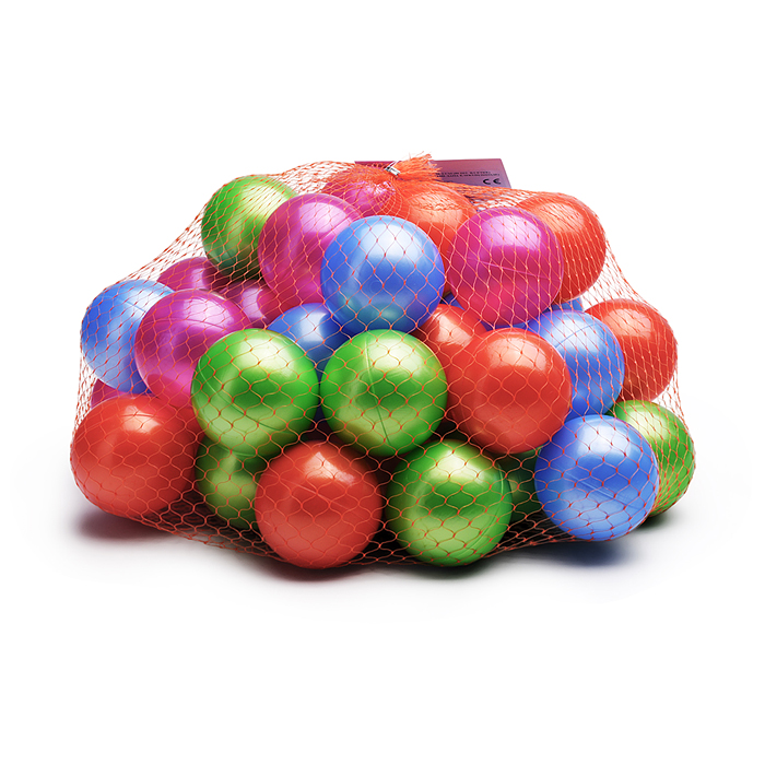 Шарики диам. 6 см (50 шт. в сетке)