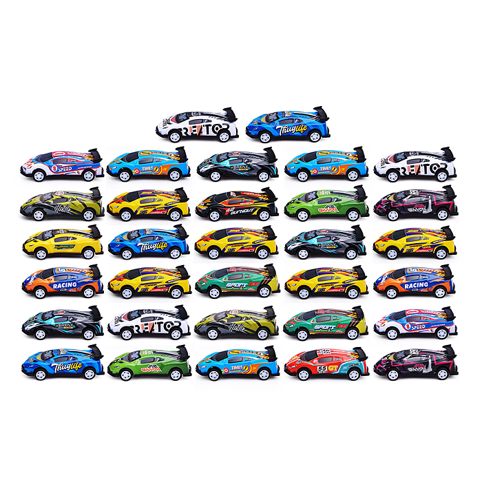 Фото к товару Набор машин KZ957-073 "Крутой заезд" металл, в коробке Набор машин KZ957-073 "Крутой заезд" металл, в коробке