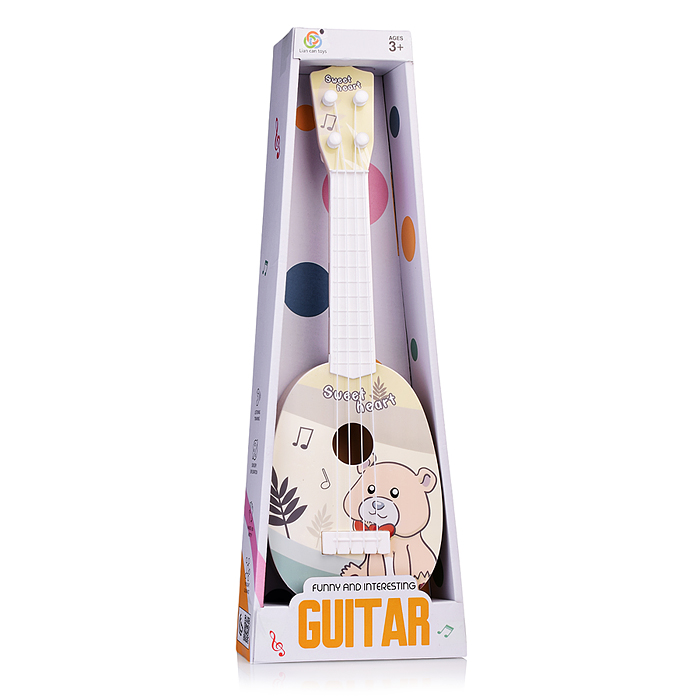 Фото к товару Гитара 8080A "Милый мишка" в коробке Гитара 8080A "Милый мишка" в коробке