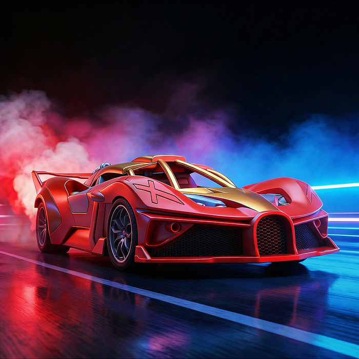 Машина YL820-65 "Гипердрайв" р/у, 27 MHz, в коробке