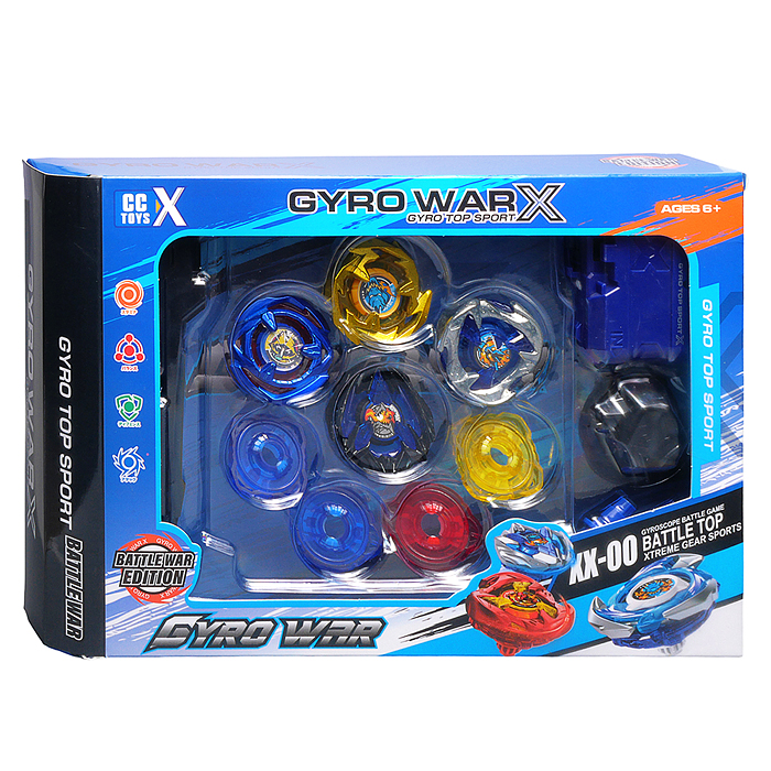 Фото к товару Набор запускалок F758B "Вращающийся мир" в коробке Набор запускалок F758B "Вращающийся мир" в коробке