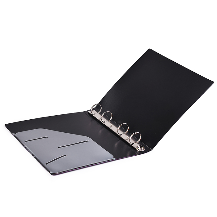 Фото к товару Папка на кольцах "Esthetics" A5 (200x225x35 мм) 4 кольца Ø 30 мм, полипропилен 1000 мкм, фа Папка на кольцах "Esthetics" A5 (200x225x35 мм) 4 кольца Ø 30 мм, полипропилен 1000 мкм, фа