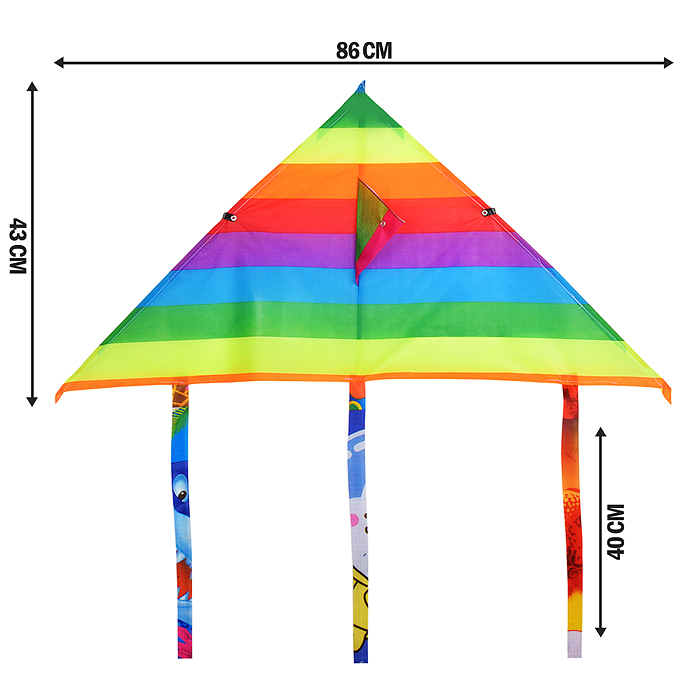 Змей воздушный 00-6288 "Радуга"