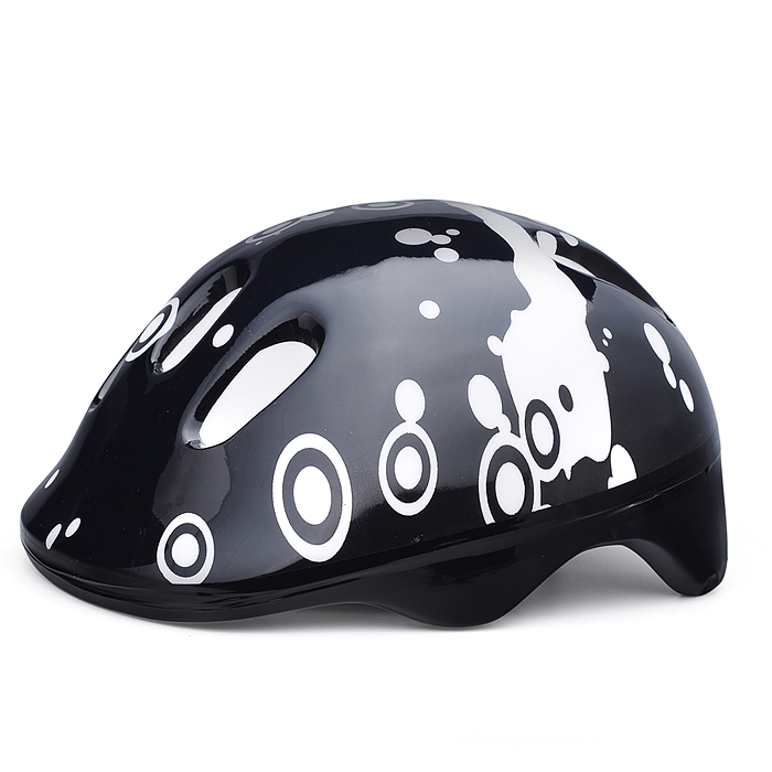 Фото к товару Ролики детские, размер S, черные (со шлемом и защитным снаряжением) Ролики детские, размер S, черные (со шлемом и защитным снаряжением)