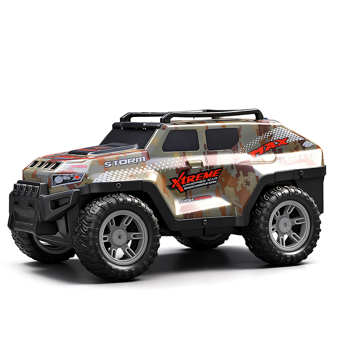 Машина 8166-10 "Военный вездеход" р/у, 27 MHz, в коробке