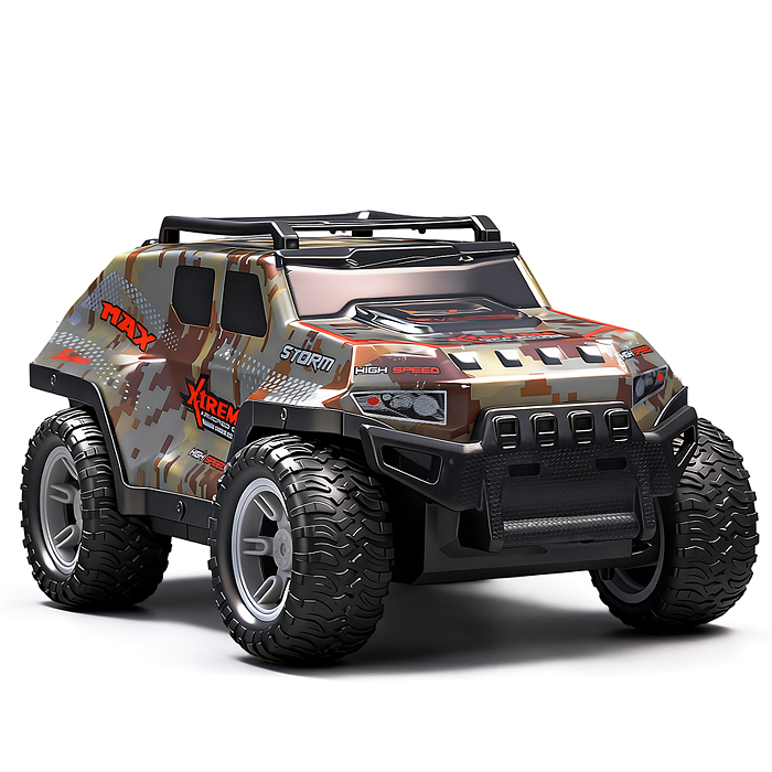 Машина 8166-10 "Военный вездеход" р/у, 27 MHz, в коробке