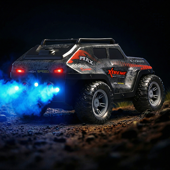 Машина 8166-10 "Военный вездеход" р/у, 27 MHz, в коробке