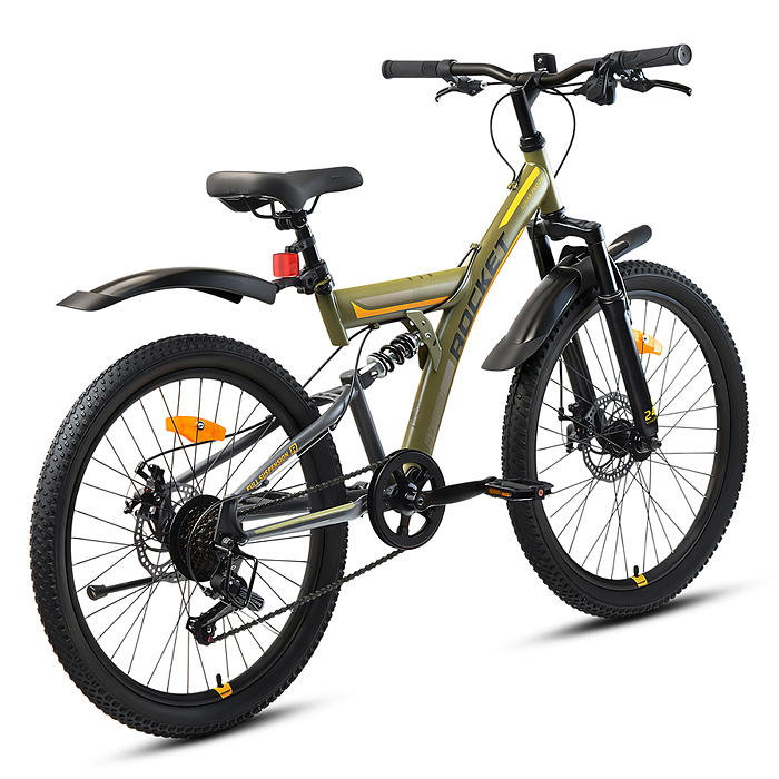 Фото к товару Велосипед 24" Rocket Azkar Pro, цвет хаки, размер 15" Велосипед 24" Rocket Azkar Pro, цвет хаки, размер 15"