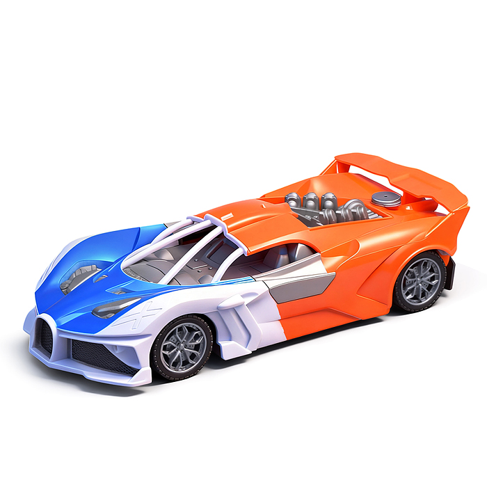 Машина YL820-55 "Вихрь победы" р/у, 27 MHz, в коробке