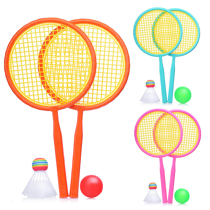 Набор игровых ракеток 00-5742 (2 ракетки, волан, мяч) 