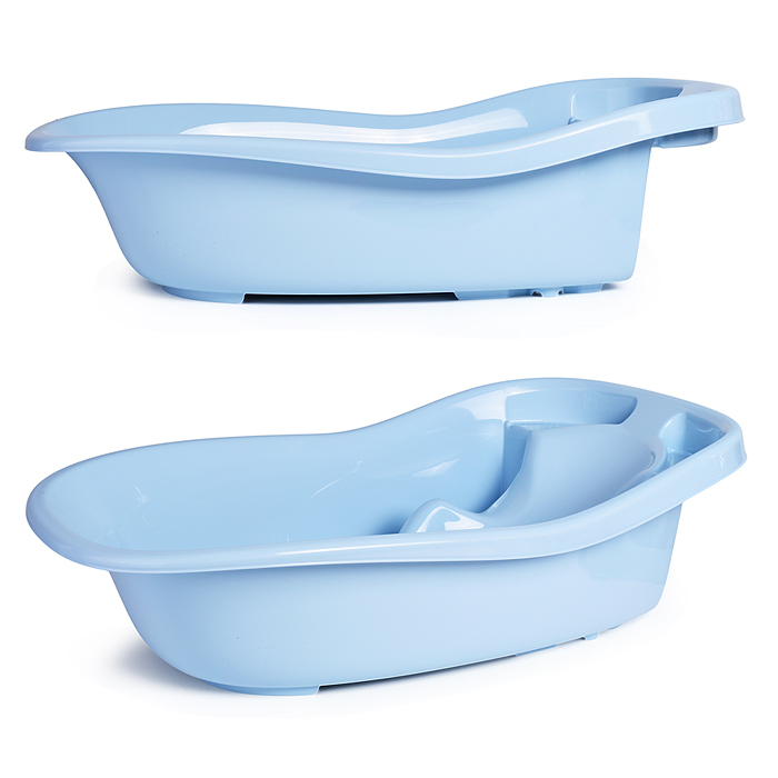 Ванна детская со сливом, 910х515х246мм, 38л (Светло-голубой)