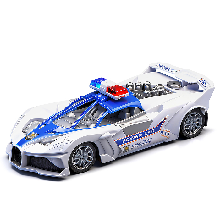 Машина YL820-67 "Скоростной патруль" р/у, 27 MHz, в коробке