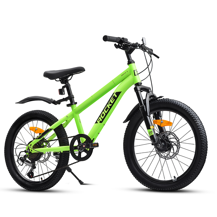 Фото к товару Велосипед 20" Rocket Crux 3.0 , цвет зеленый, размер 11" Велосипед 20" Rocket Crux 3.0 , цвет зеленый, размер 11"