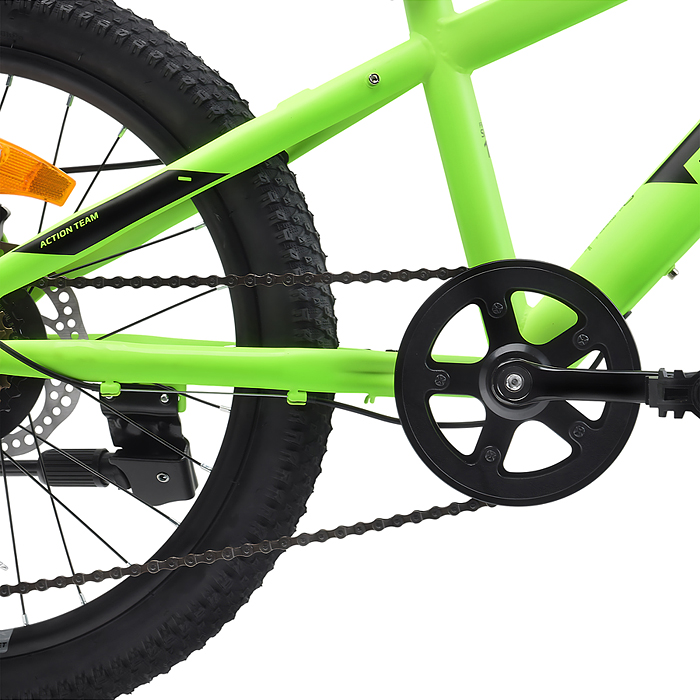 Фото к товару Велосипед 20" Rocket Crux 3.0 , цвет зеленый, размер 11" Велосипед 20" Rocket Crux 3.0 , цвет зеленый, размер 11"