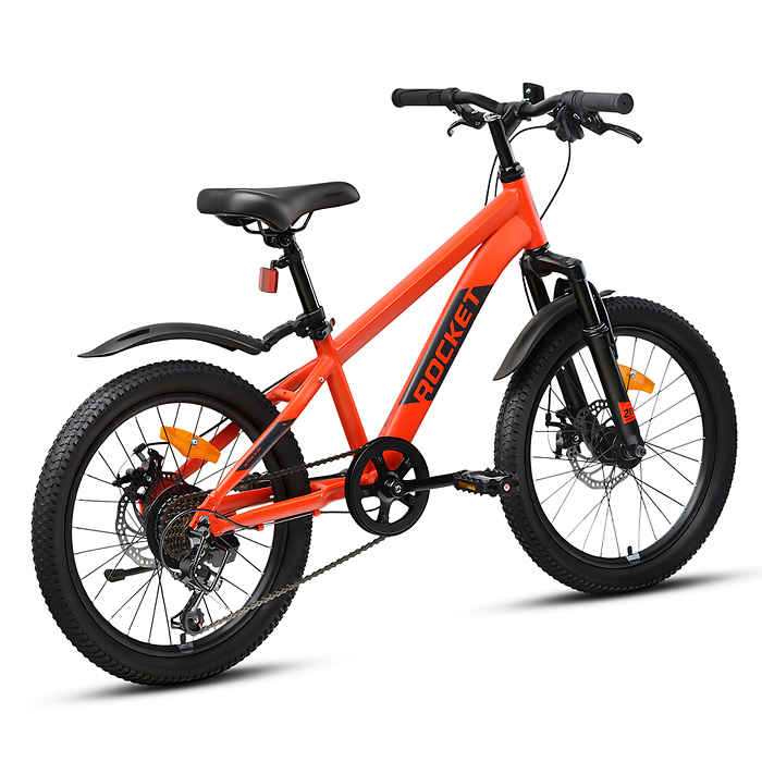 Фото к товару Велосипед 20" Rocket Crux 4.0 , цвет красный, размер 11" Велосипед 20" Rocket Crux 4.0 , цвет красный, размер 11"