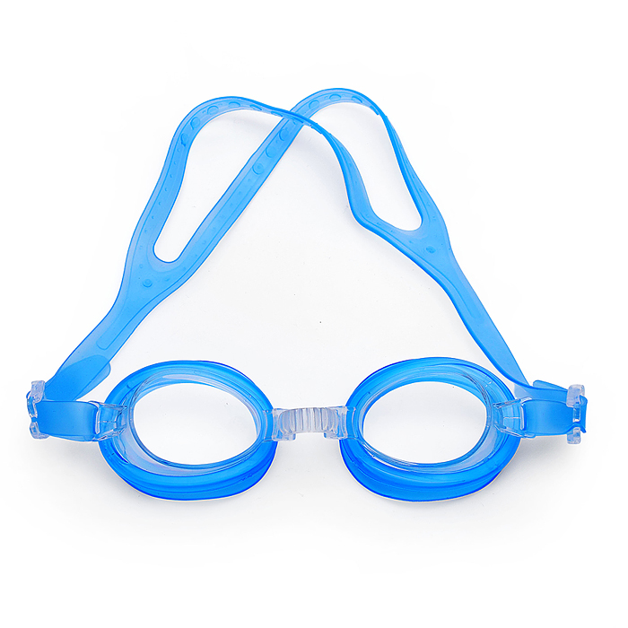 Очки для плавания 00-4074 цветные, в ассортименте, в пакете