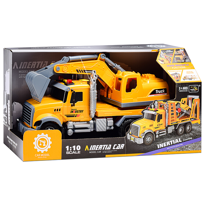 Фото к товару Машина ZH811-3 "Ковшовый Титан" на батарейках, в коробке Машина ZH811-3 "Ковшовый Титан" на батарейках, в коробке