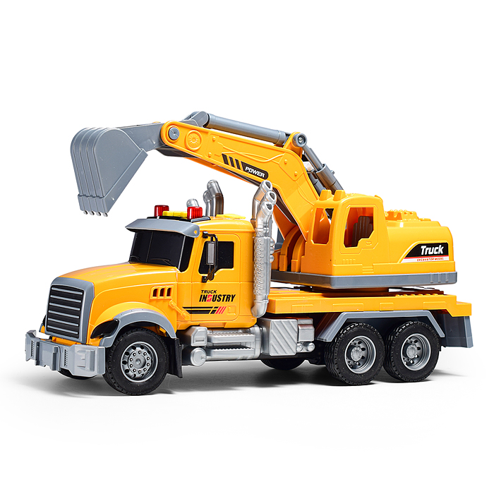 Фото к товару Машина ZH811-3 "Ковшовый Титан" на батарейках, в коробке Машина ZH811-3 "Ковшовый Титан" на батарейках, в коробке