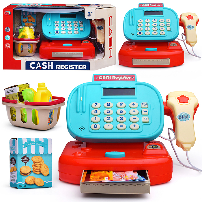 Касса SK113A "Маленький кассир" в коробке