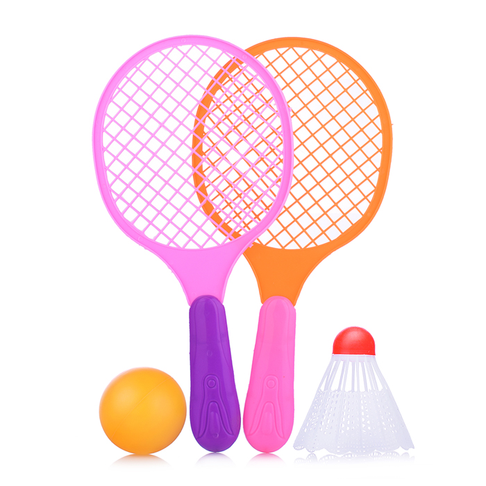 Фото к товару Набор игровых ракеток 00-5747 (2 ракетки, волан, мяч) Набор игровых ракеток 00-5747 (2 ракетки, волан, мяч)
