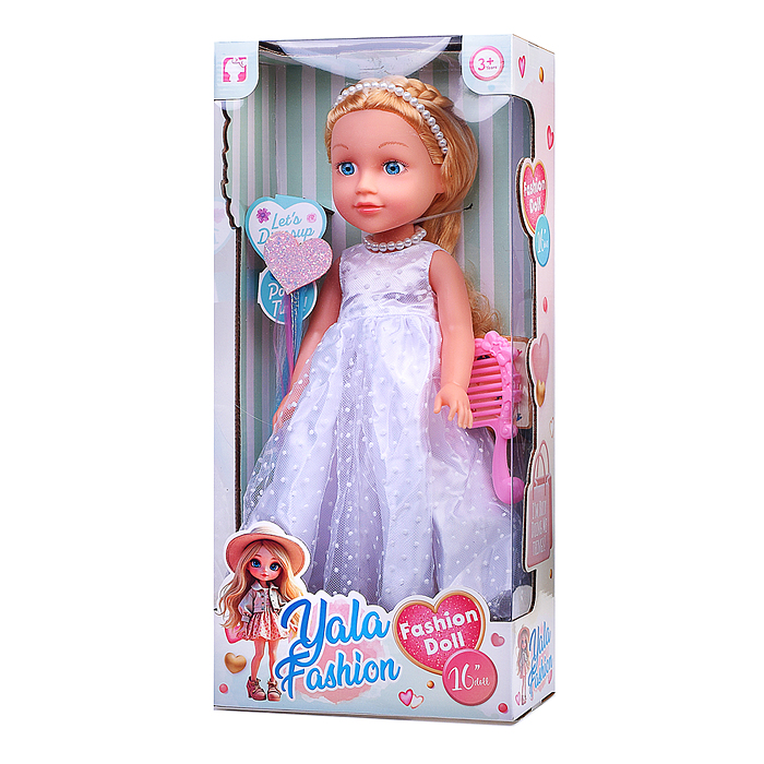Кукла с аксессуарами YL2540D-B "Аврора" в коробке