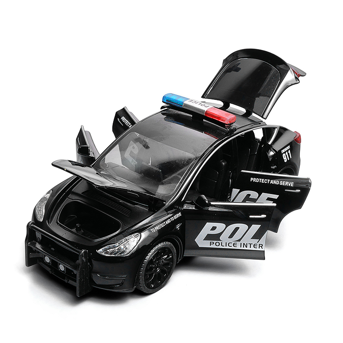 Фото к товару Машина M375-1 "Полицейский патруль" в коробке Машина M375-1 "Полицейский патруль" в коробке
