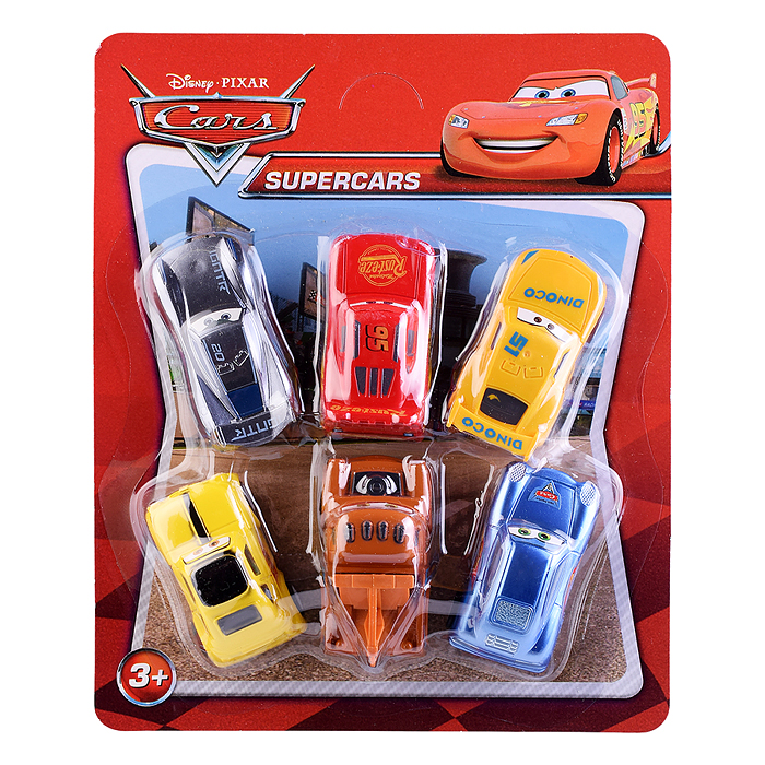 Набор машинок "Тачки" блистер