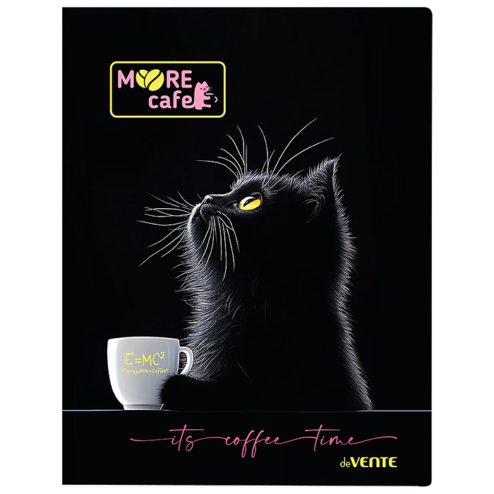 Папка с 20 вкладышами A4 "MooreCafe" A4 (235x310x15 мм) полипропилен 450 мкм, фактура "пес