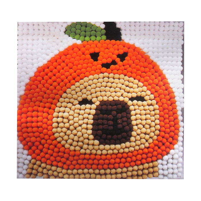 Набор творческая мастерская MKX-10 "Капибара с апельсинкой" 30*30 см.