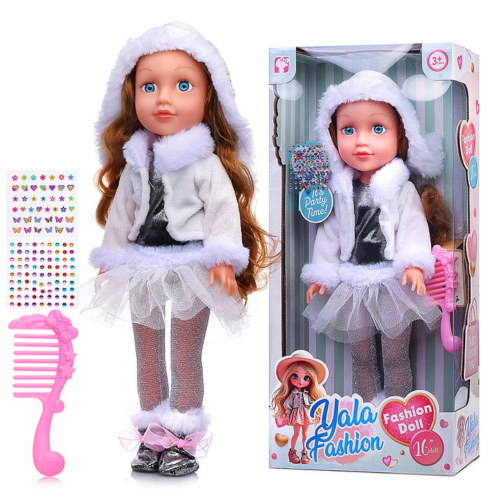 Кукла с аксессуарами YL2540D-E "Сабрина" в коробке