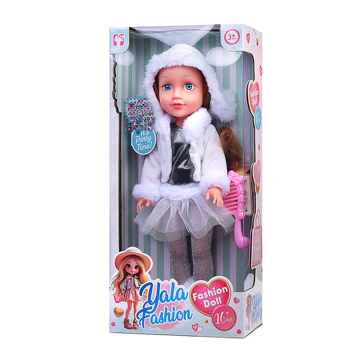 Кукла с аксессуарами YL2540D-E "Сабрина" в коробке