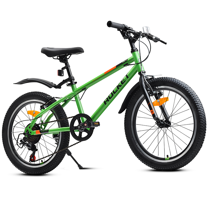 Фото к товару Велосипед 20" Rocket Crux 1.0 , цвет зеленый, размер 11" Велосипед 20" Rocket Crux 1.0 , цвет зеленый, размер 11"