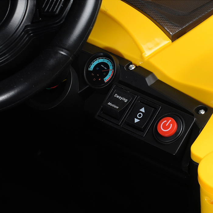 Электромобиль детский 618 "Внедорожник" (цвет желтый)