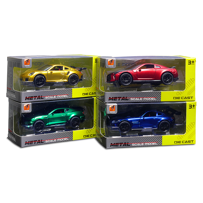 Фото к товару Машина 3611B-1 "Турбо" 1:36 в коробке Машина 3611B-1 "Турбо" 1:36 в коробке